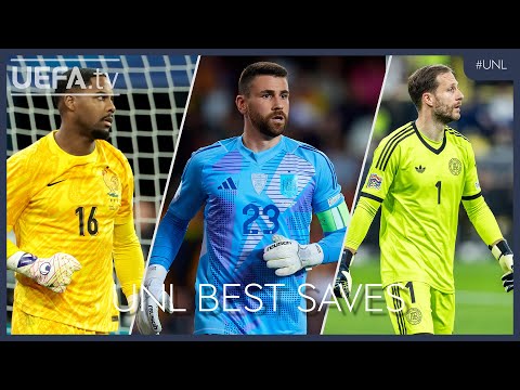 MAIGNAN, SIMÓN, BAUMANN | GREAT Nations League Saves Quarter-Finals