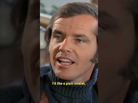 i&#039;d like a plain omelet | Jack Nicholson #movie #shorts #quotes #jacknicholson