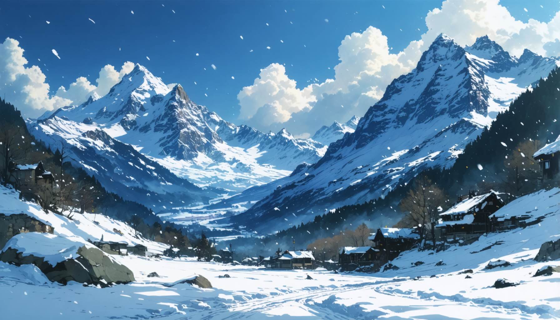 New Detective Conan Film Teases Chilling Mystery in the Snowy Peaks