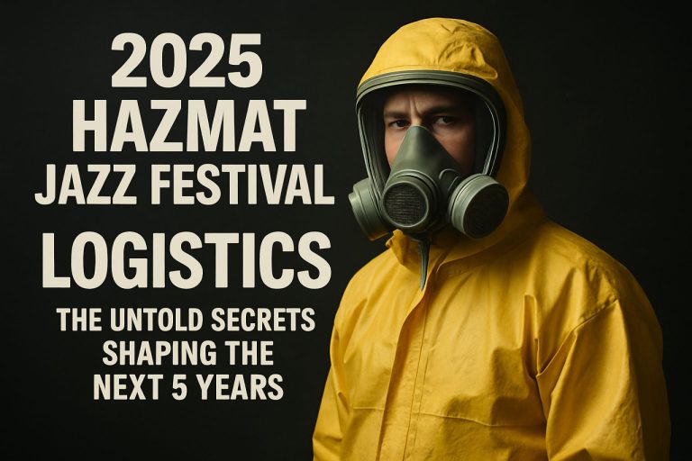 Logistique du Festival de Jazz Hazmat 2025 : Les Secrets Inconnus Façonnant les 5 Prochaines Années