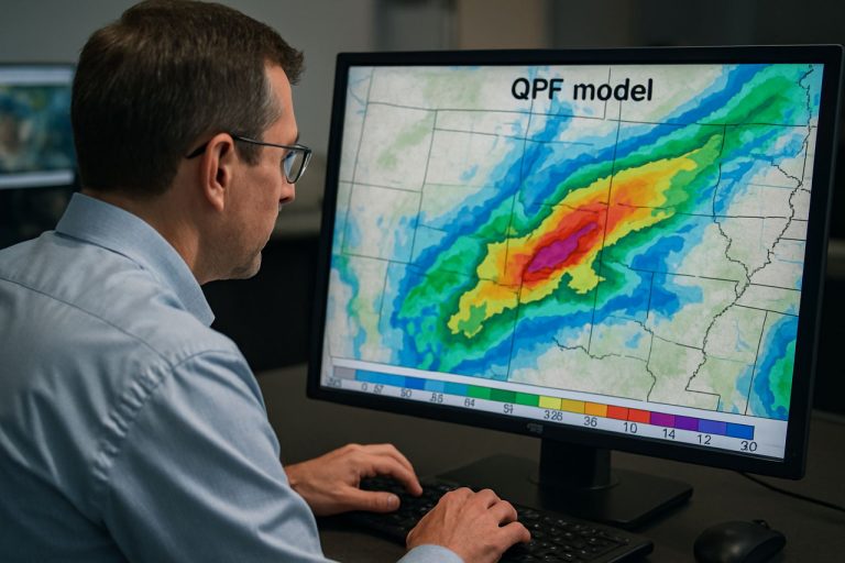 Odemknutí preciznosti: Pokročilé modelování QPF v meteorologii